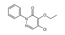 5-chloro-4-ethoxy-2-phenyl-3(2H)-pyridazinone structure