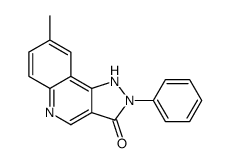 8-methyl-2-phenyl-1H-pyrazolo[4,3-c]quinolin-3-one Structure