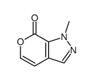 Pyrano[3,4-c]pyrazol-7(1H)-one, 1-methyl- (9CI) structure