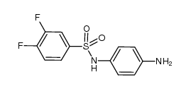 N-(4-aminophenyl)-3,4-difluorobenzenesulfonamide Structure