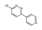 3-Chloro-6-(pyridin-4-yl)pyridazine Structure