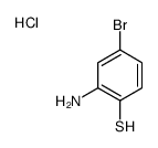 2-amino-4-bromobenzenethiol,hydrochloride Structure