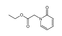 (2-oxo-2H-pyridin-1-yl)-acetic acid ethyl ester Structure