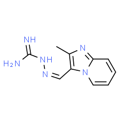 Guanidine,[[(2-methylimidazo[1,2-a]pyridin-3-yl)methylene]amino]-(8CI) Structure