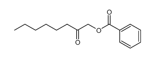 1-(benzoyloxy)octan-2-one Structure