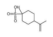 Cyclohexanesulfonicacid,1-methyl-4-(1-methylethenyl)-(9CI)结构式