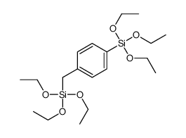 triethoxy-[4-(triethoxysilylmethyl)phenyl]silane结构式