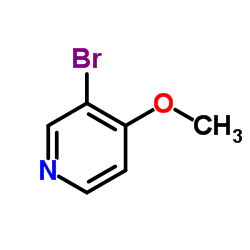 3-Bromo-4-methoxypyridine structure