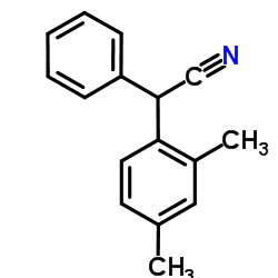 (2,4-Dimethylphenyl)(phenyl)acetonitrile结构式