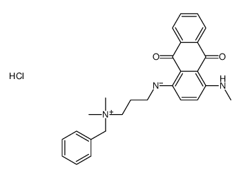 benzyl[3-[[9,10-dihydro-4-(methylamino)-9,10-dioxo-1-anthryl]amino]propyl]dimethylammonium chloride picture