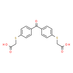2,2'-[carbonylbis(4,1-phenylenethio)]bis(acetic) acid结构式