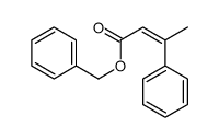 benzyl 3-phenylbut-2-enoate结构式