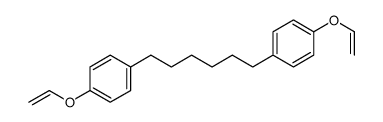1-ethenoxy-4-[6-(4-ethenoxyphenyl)hexyl]benzene Structure