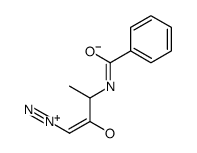 3-benzamido-1-diazoniobut-1-en-2-olate Structure