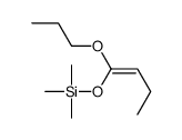 trimethyl(1-propoxybut-1-enoxy)silane结构式