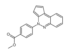 methyl 4-cyclopenta[c]cinnolin-4-ylbenzoate Structure