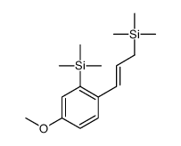 3-(4-methoxy-2-trimethylsilylphenyl)prop-2-enyl-trimethylsilane Structure