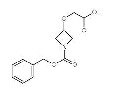 3-carboxymethoxy-azetidine-1-carboxylic acid benzyl ester Structure