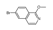 6-bromo-1-methoxyisoquinoline结构式