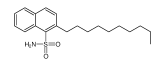 2-decylnaphthalene-1-sulfonamide Structure