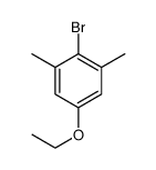 2-Bromo-5-ethoxy-1,3-dimethylbenzene结构式
