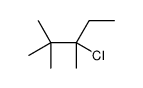 3-chloro-2,2,3-trimethylpentane结构式