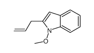 1-methoxy-2-prop-2-enylindole结构式