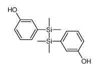 3-[[(3-hydroxyphenyl)-dimethylsilyl]-dimethylsilyl]phenol结构式