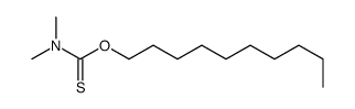 O-decyl N,N-dimethylcarbamothioate结构式