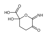 2-hydroxy-6-imino-5-oxooxane-2-carboxylic acid结构式