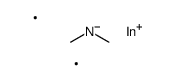 N-dimethylindiganyl-N-methylmethanamine结构式