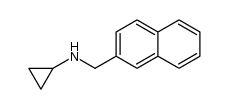 N-(naphthalen-2-ylmethyl)cyclopropanamine Structure