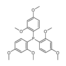 三(2,4-二甲氧基苯基)膦结构式