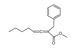 methyl 2-benzylocta-2,3-dienoate Structure
