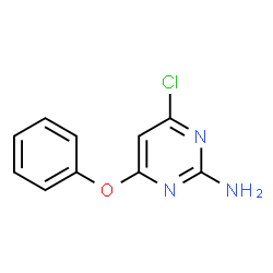 2-amino-4-phenoxy-6-chloropyrimidine Structure