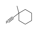 (1-methylcyclohexyl)methylidynephosphane Structure
