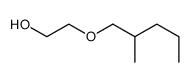 2-[(2-Methylpentyl)oxy]ethanol结构式