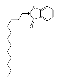 2-dodecyl-1,2-benzothiazol-3-one Structure