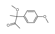 Methyl-p-anisyl-carbinol-methylaether Structure