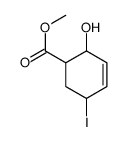 methyl 2-hydroxy-5-iodocyclohex-3-ene-1-carboxylate结构式