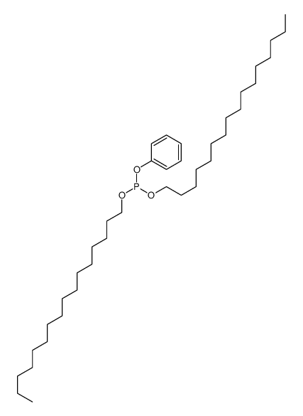 dihexadecyl phenyl phosphite Structure