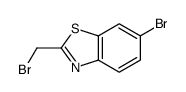 6-BROMO-2-(BROMOMETHYL)BENZOTHIAZOLE结构式