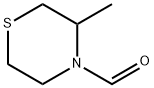4-Thiomorpholinecarboxaldehyde, 3-methyl- (9CI) Structure