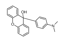 9-[4-(dimethylamino)phenyl]xanthen-9-ol结构式
