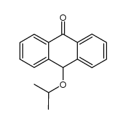 10-isopropoxyanthracen-9(10H)-one结构式