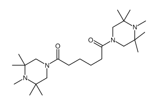 1,6-bis(3,3,4,5,5-pentamethylpiperazin-1-yl)hexane-1,6-dione Structure