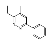 3-ethyl-4-methyl-6-phenylpyridazine结构式