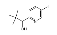 2,2-dimethyl-1-(5-iodo-2-pyridinyl)-1-propanol Structure