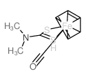 Iron, carbonyl(h5-2,4-cyclopentadien-1-yl)(dimethylcarbamodithioato-S,S')-(9CI) Structure