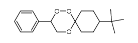 9-(tert-butyl)-3-phenyl-1,2,5-trioxaspiro[5.5]undecane Structure